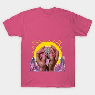 Glittering brain T-Shirt